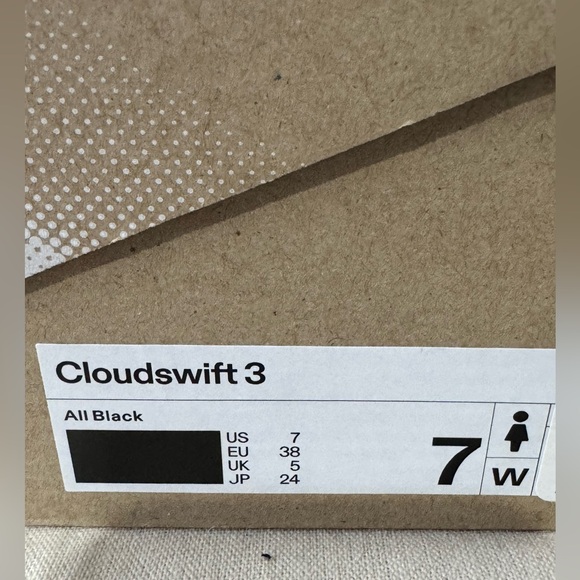 ON Cloudswift 3 women’s size 7. Color Black. Worn only once in great condition. - Picture 11 of 11